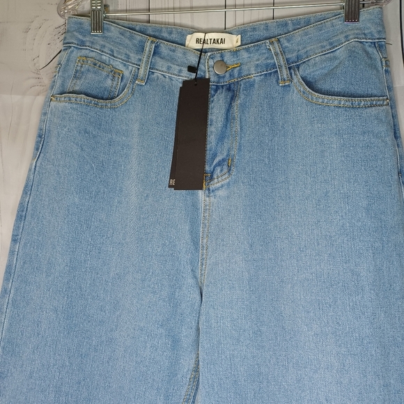 RealTakai Classic Blue Denim Jeans NWT - Picture 3 of 13